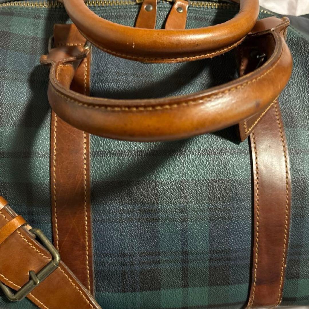 ポロ ラルフローレン ボストンバッグ チェック