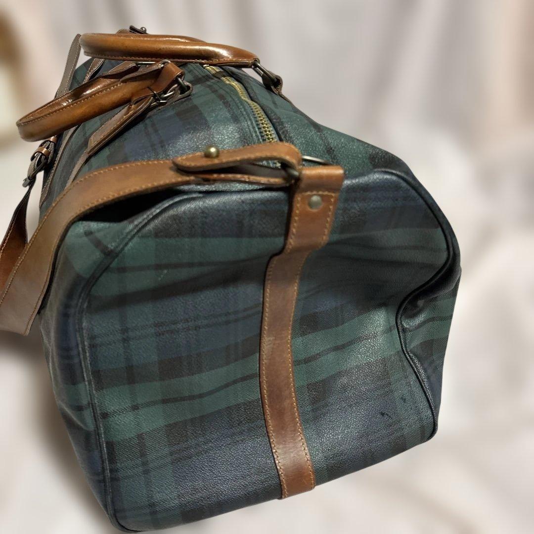 ポロ ラルフローレン ボストンバッグ チェック
