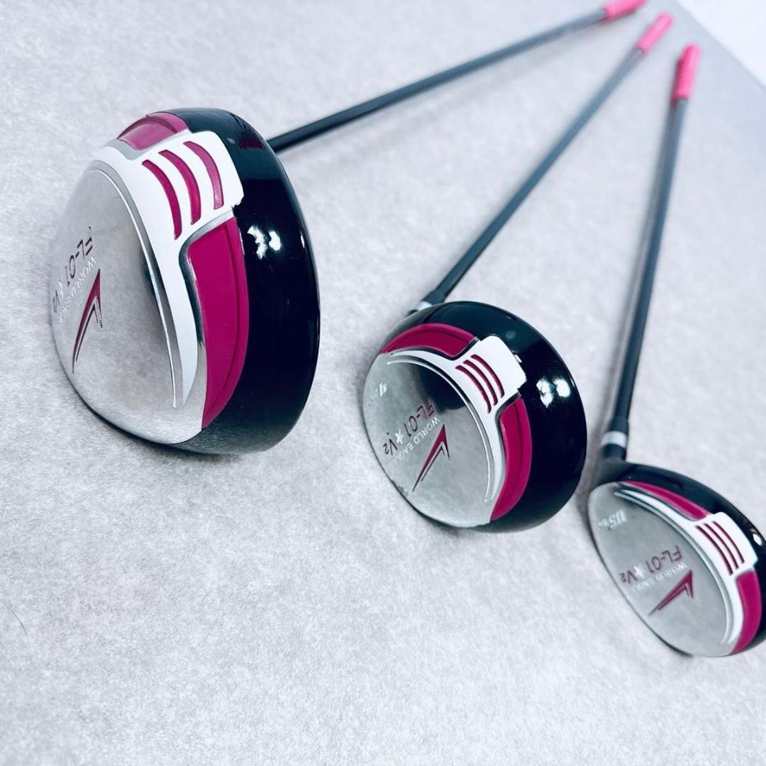 ワールドイーグル FL-01★V2 レディースゴルフセット 10本 初心者 入門