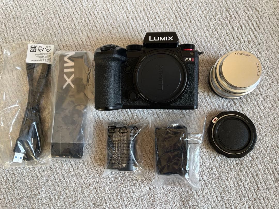 LUMIX S5Ⅱ レンズ　マウントアダプターセット