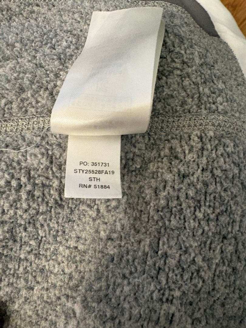 patagonia ベターセーター Sサイズ グレー