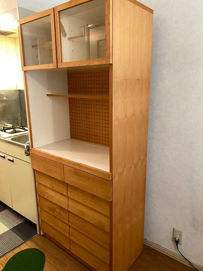 【廃盤品】unico キッチンボード カップボード TUO ウニコ