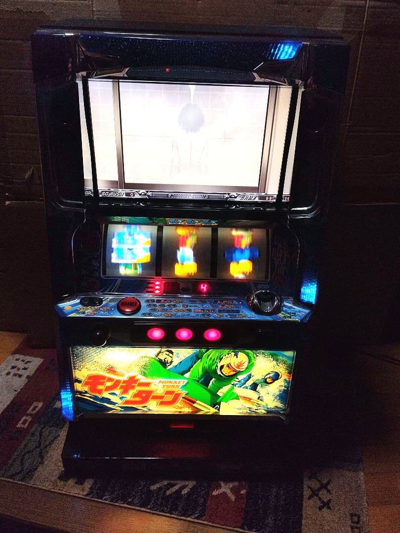 パチスロ実機 モンキーターン(初代) 不要機付き