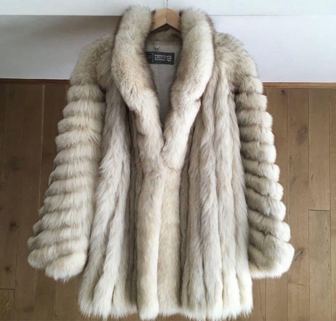 SAGA FOX サガフォックス 毛皮 Superb フォックス 　コート　美品