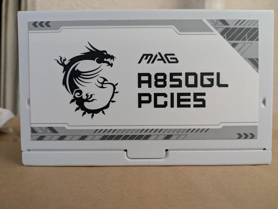 電源ユニット MSI MAG A850 GL PCIE5 WHITE 80PLUS GOLD