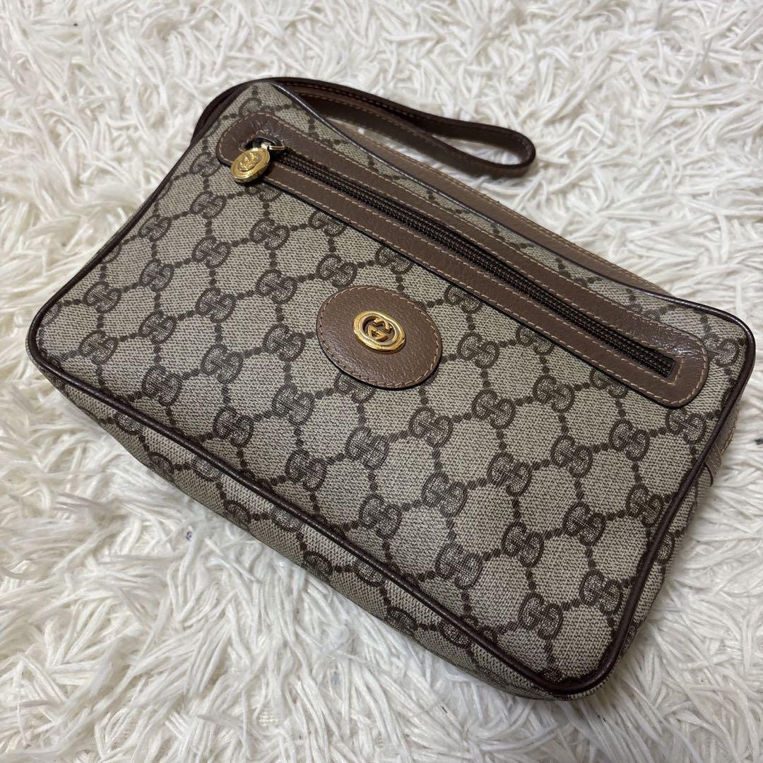 グッチ オールドグッチ クラッチバッグGGスプリーム 018・123・6021