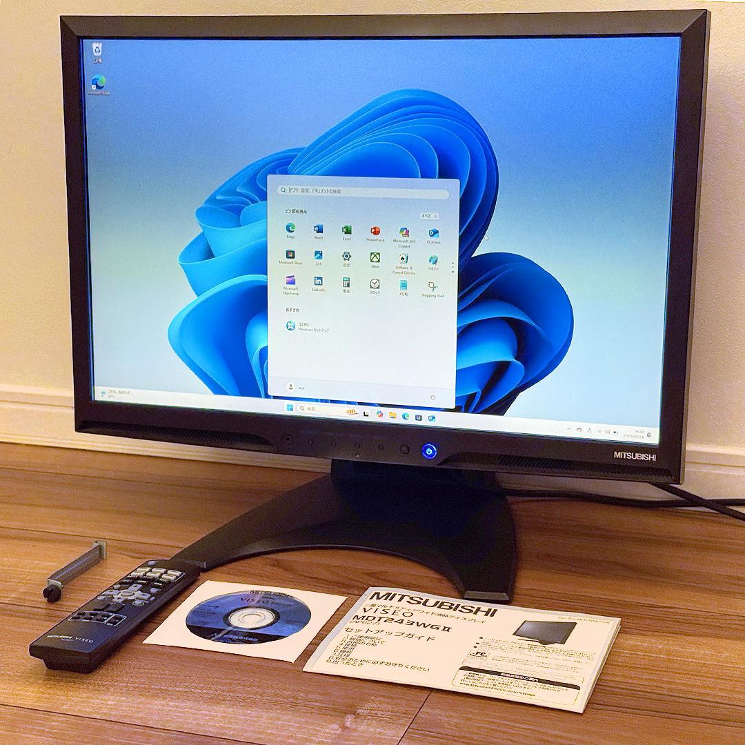 三菱VISEO 24インチモニタ MDT243WG II レトロゲーム向け