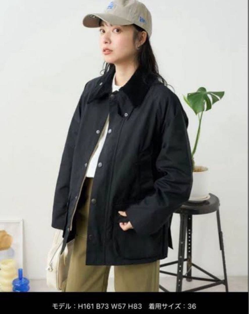 Barbour BEDALE ピーチスキン