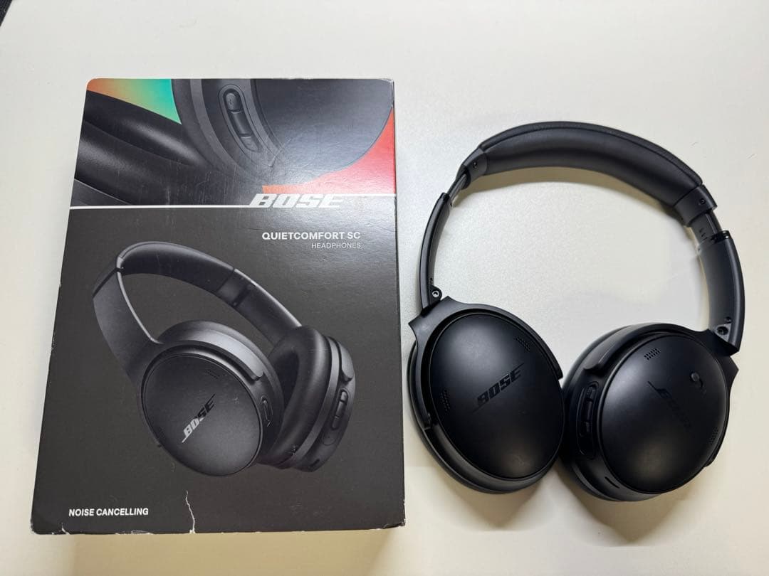 美品！Bose QuietComfort SC Headphonesブラック