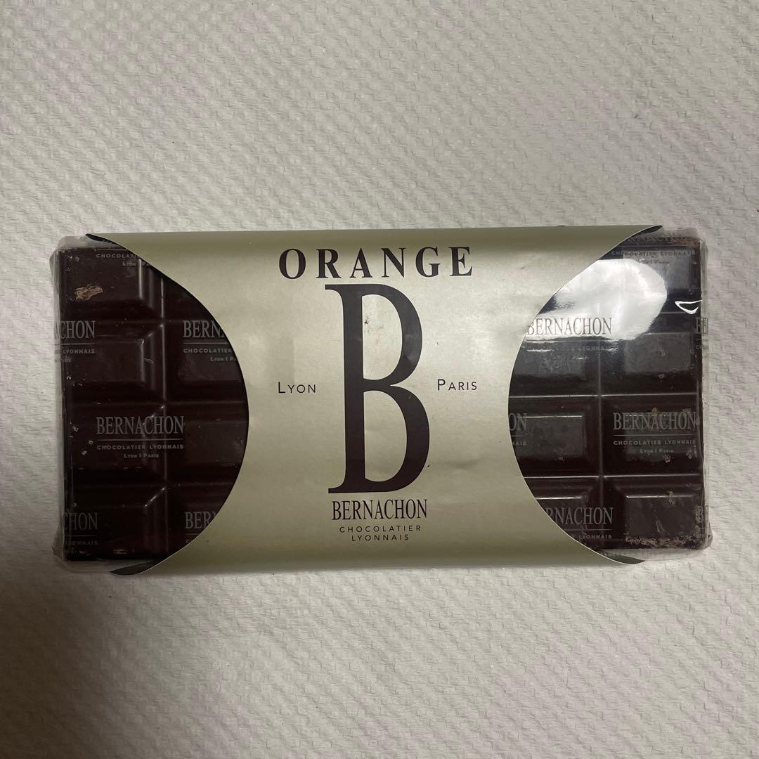 BERNACHON ベルナシオン タブレット ブラック　オレンジ ピスタチオ