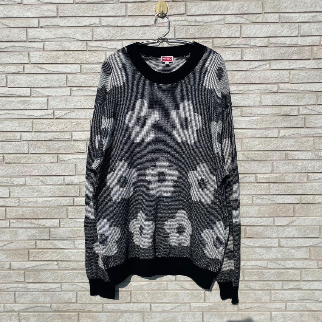 KENZO　ニット　L　花柄