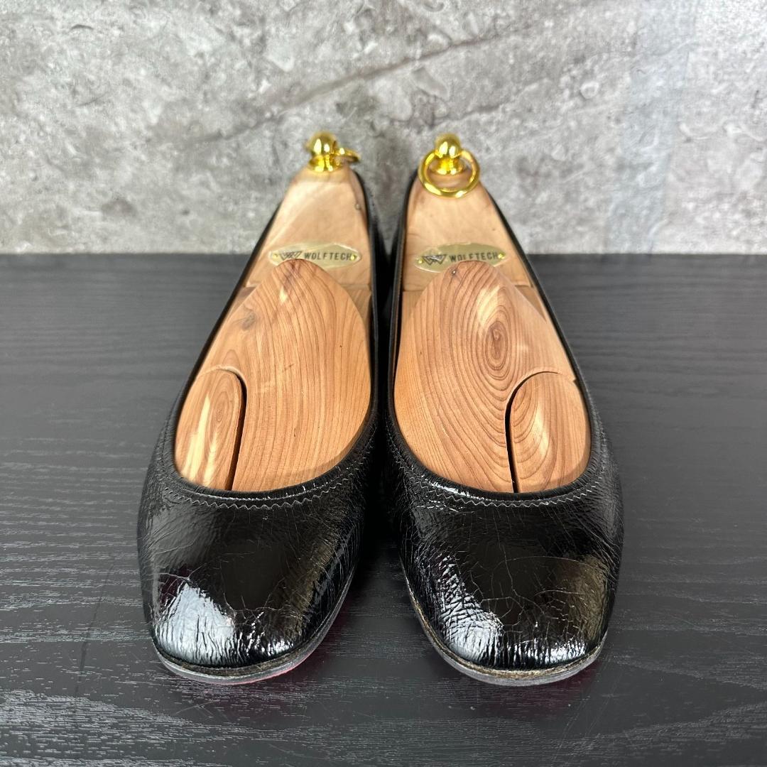 S310 大きいサイズ25cm クリスチャンルブタン バレリーナ バレエシューズ