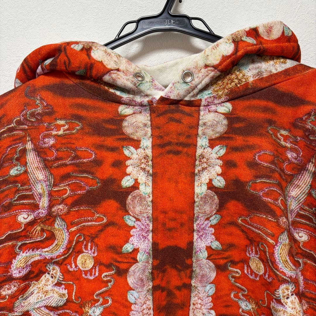 AHCAHCUM あちゃちゅむ　刺繍プリント　BIGパーカー