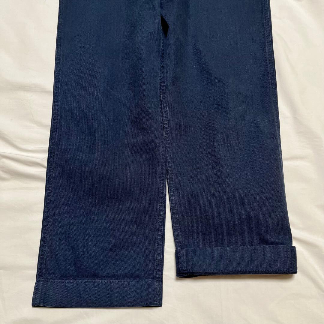 Nigel Cabourn ナイジェルケーボン ヘリンボーン ツータックパンツ