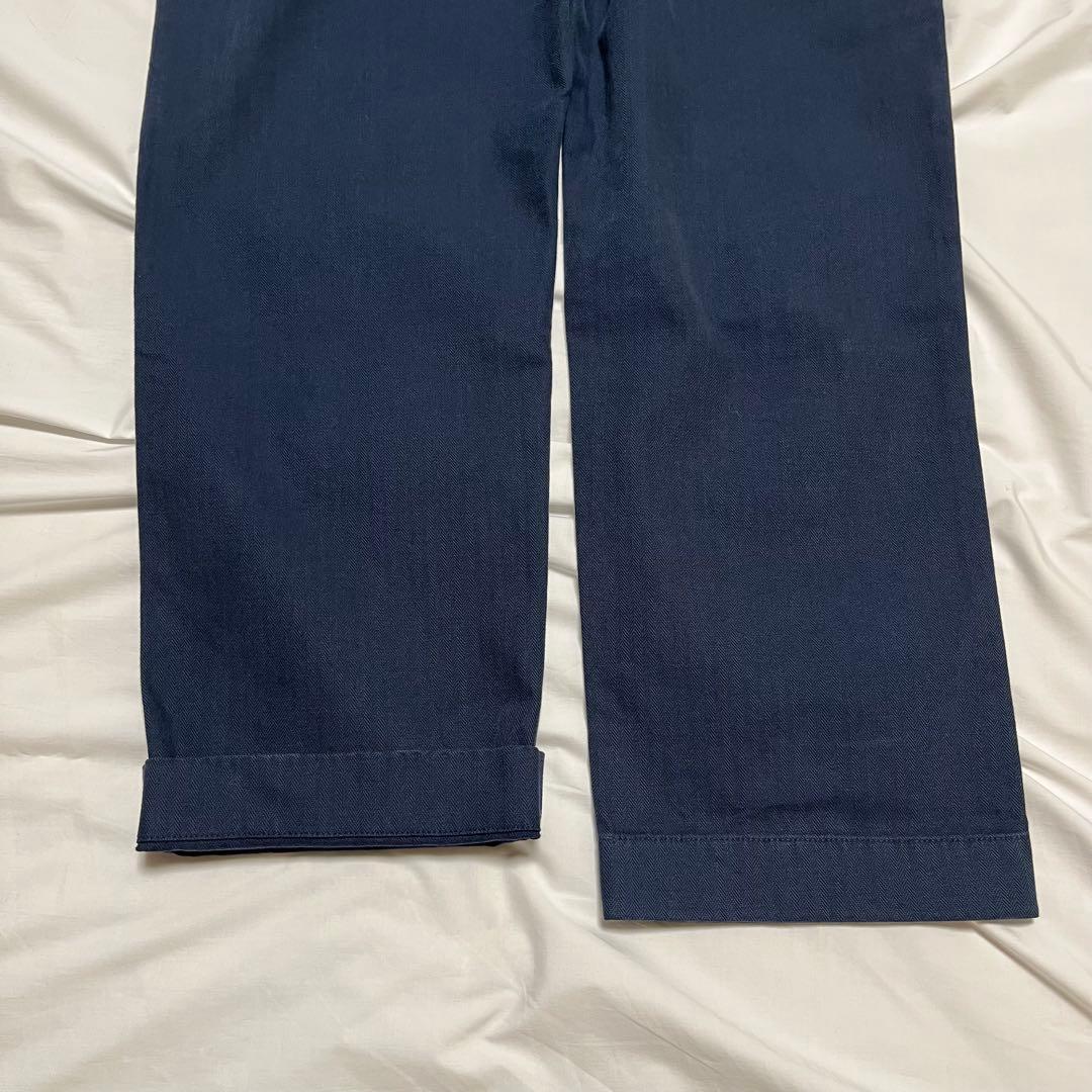 Nigel Cabourn ナイジェルケーボン ヘリンボーン ツータックパンツ