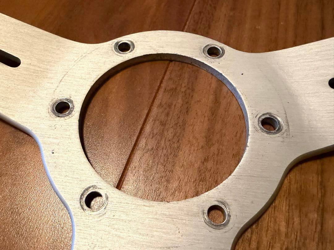 NARDI ナルディ ブラックレザーステアリング 33パイ　33cm