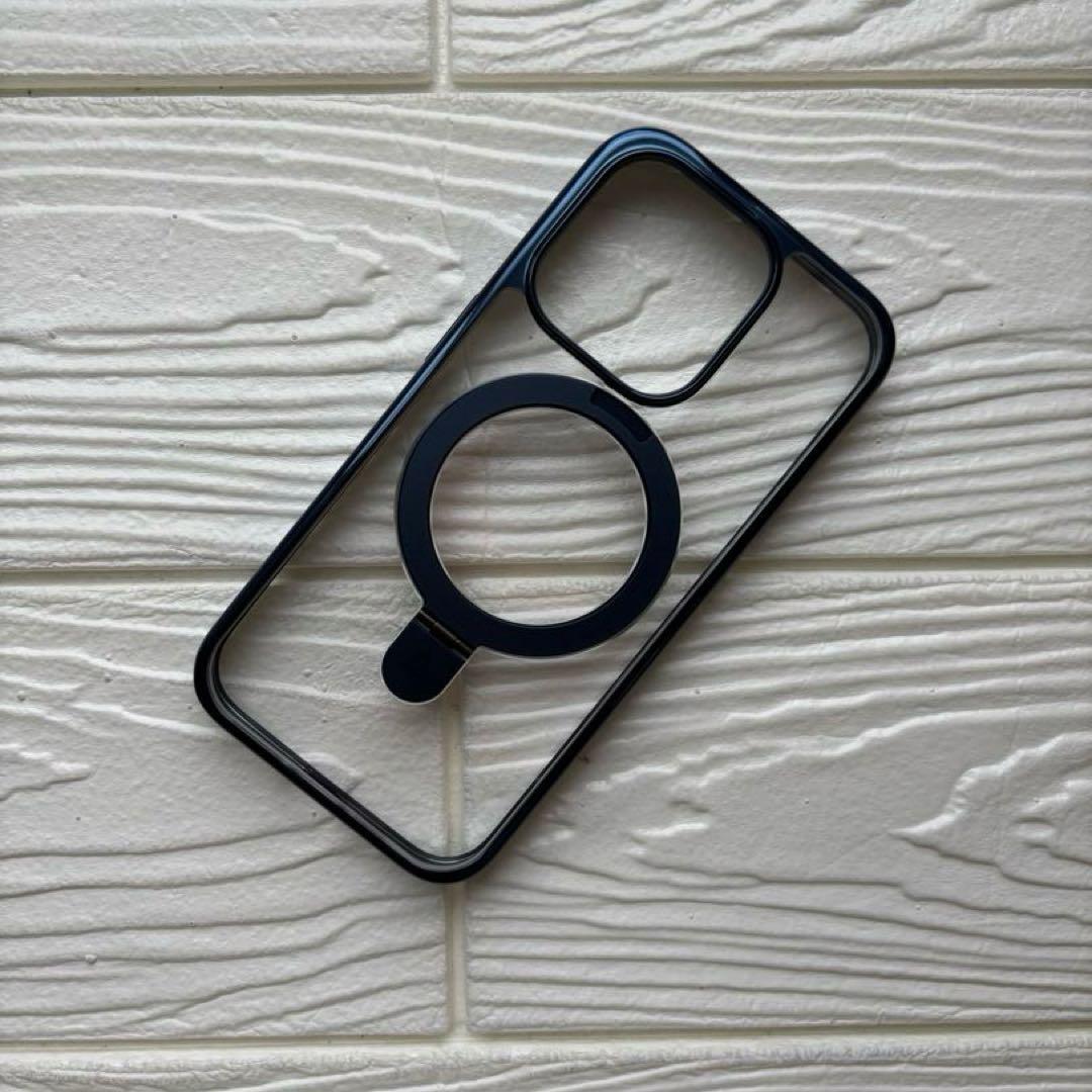 Alphex iPhone 15 Pro ケース リング付き マグネット