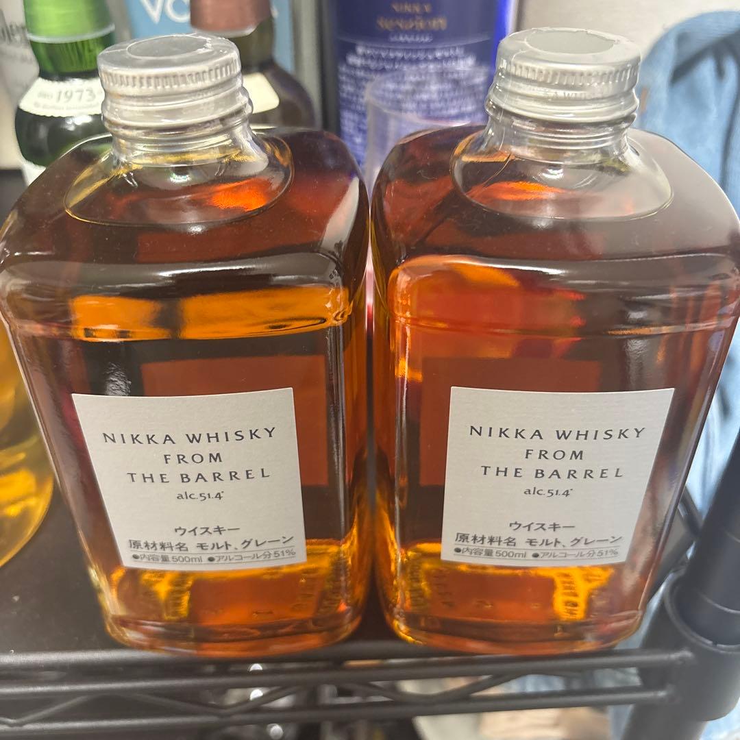 NIKKA WHISKY FROM THE BARREL 51.4% 2本