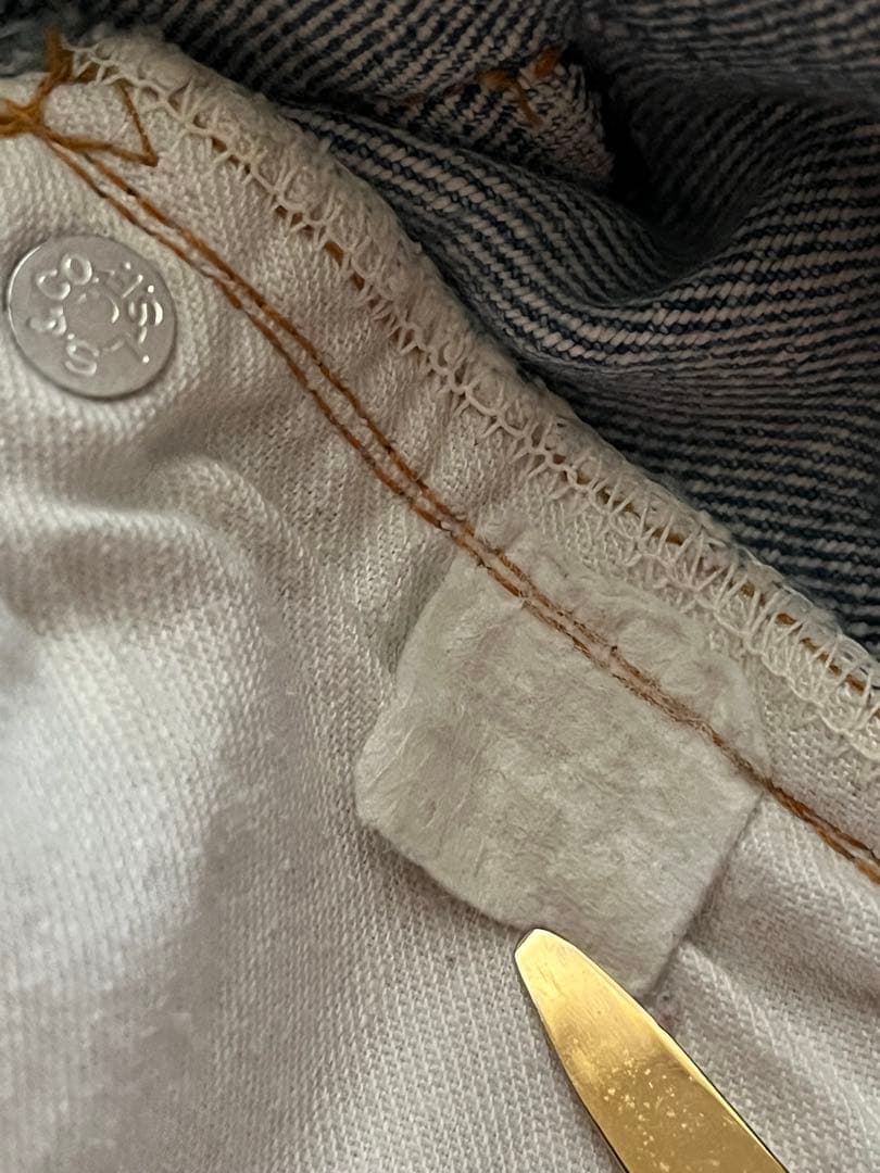 501 66前期　股下ダメージあり