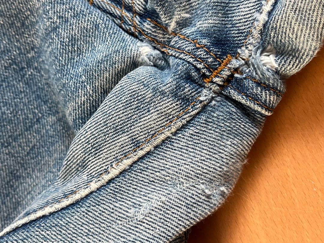 501 66前期　股下ダメージあり