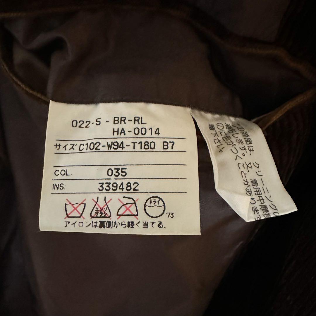 ✨90s ポロラルフローレン　コーデュロイテーラードジャケット ブラウン　XL✨