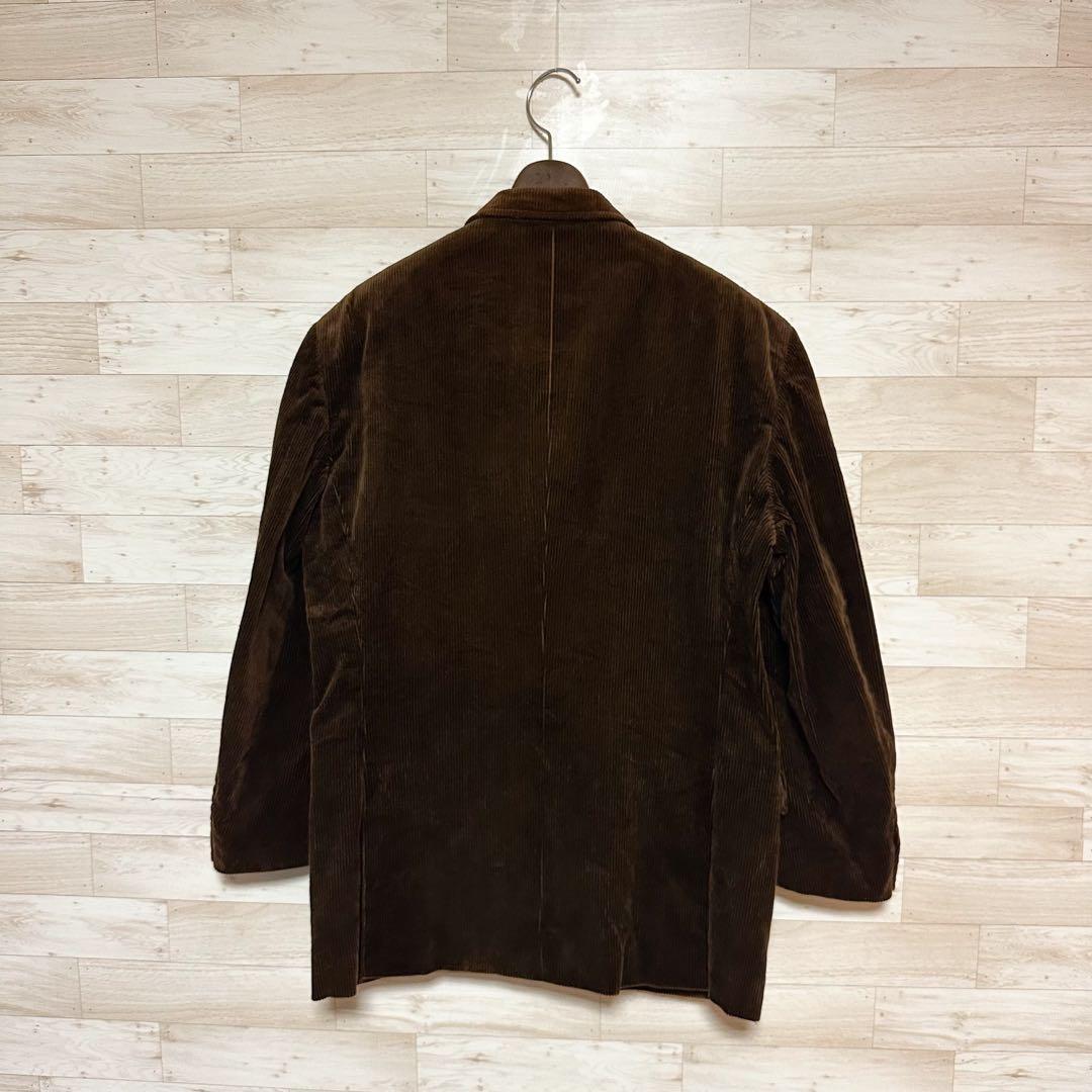 ✨90s ポロラルフローレン　コーデュロイテーラードジャケット ブラウン　XL✨