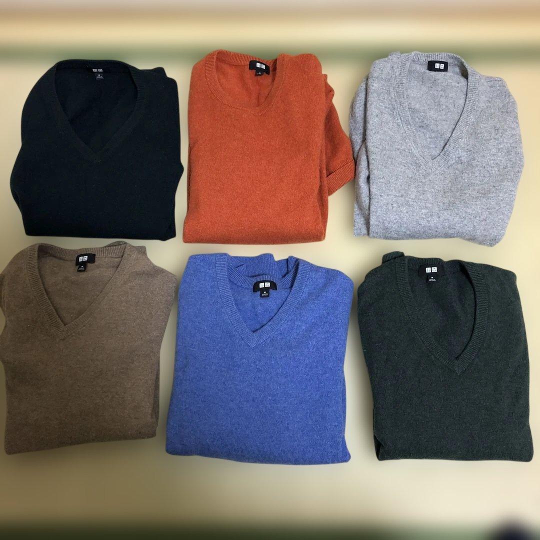 ユニクロ　カシミアセーター 6色まとめ