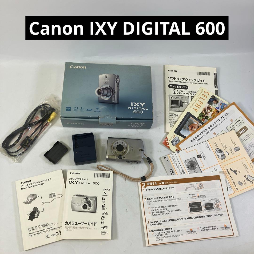 Canon IXY DIGITAL 600 コンパクトデジタルカメラ