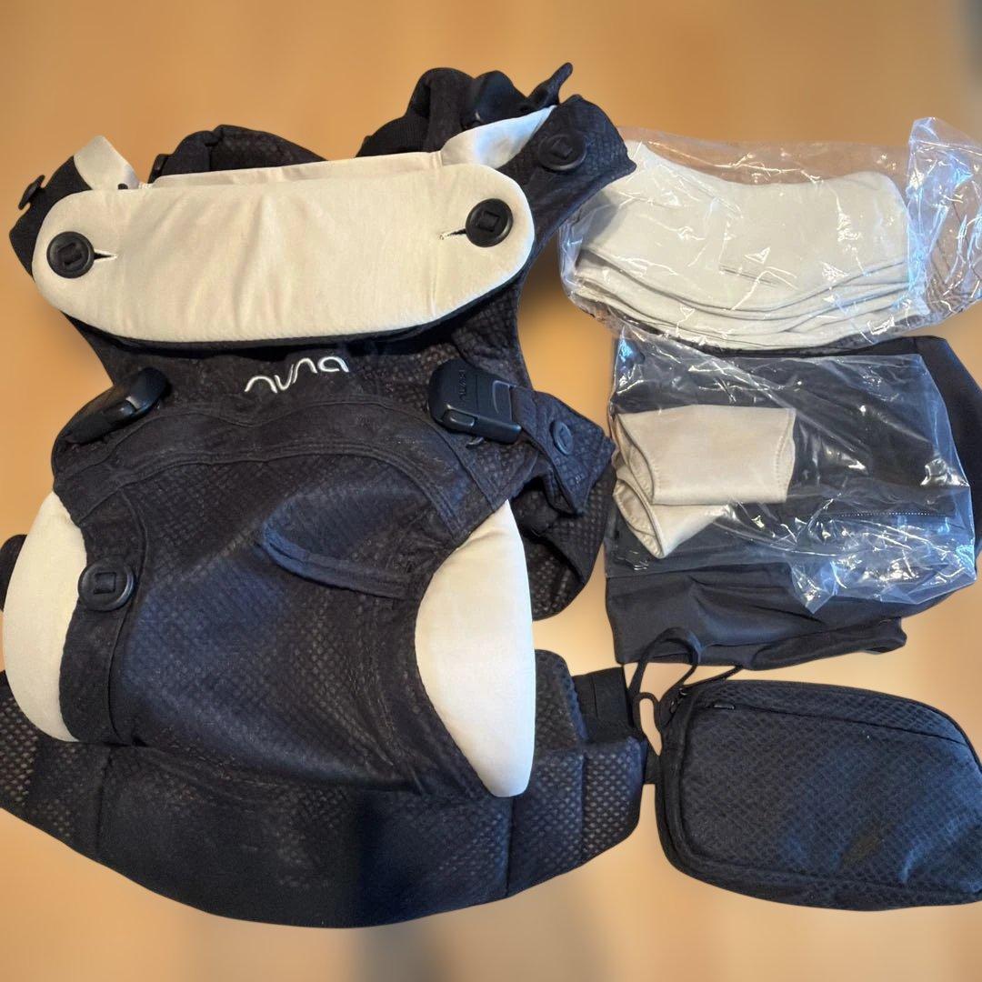 nuna 抱っこ紐 ブラック カドルクリック