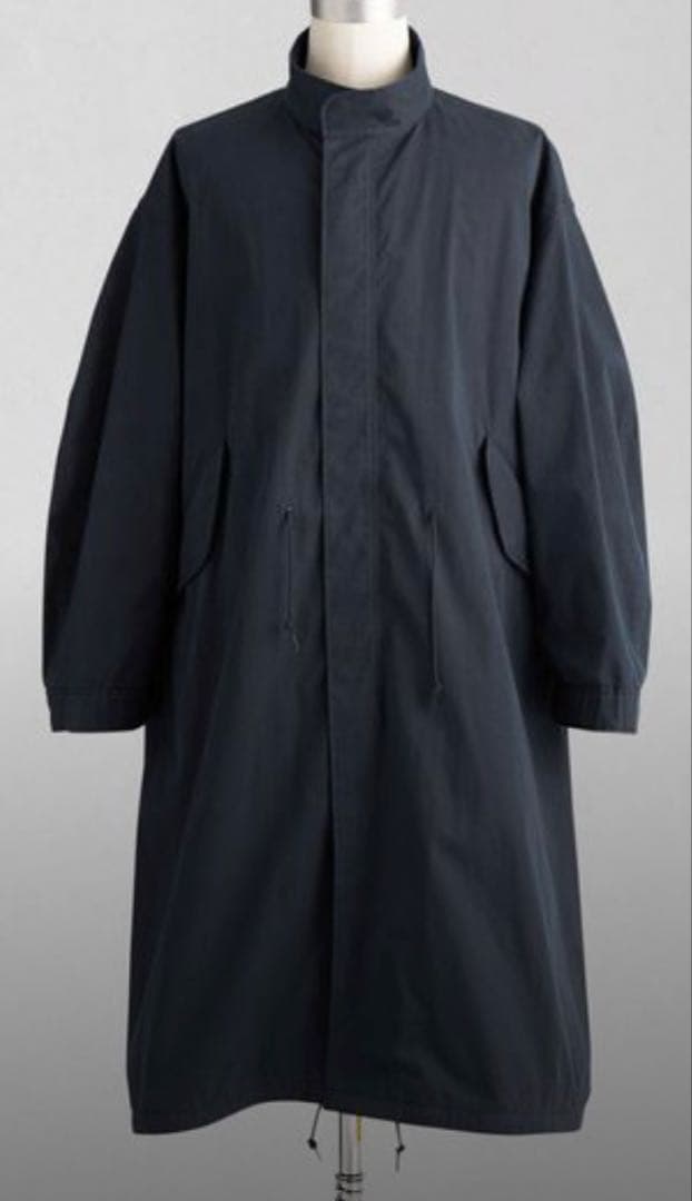 【LOEFF】キャンバススタンドカラーミリタリーコート UNISEX