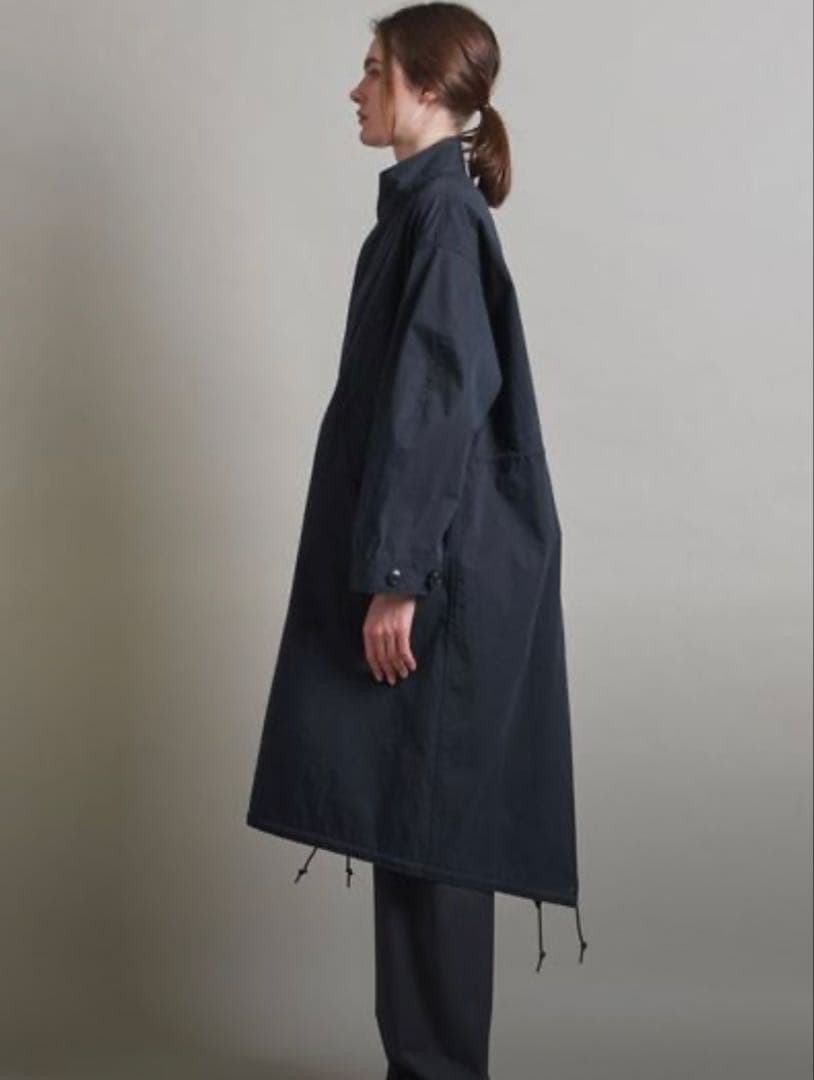 【LOEFF】キャンバススタンドカラーミリタリーコート UNISEX