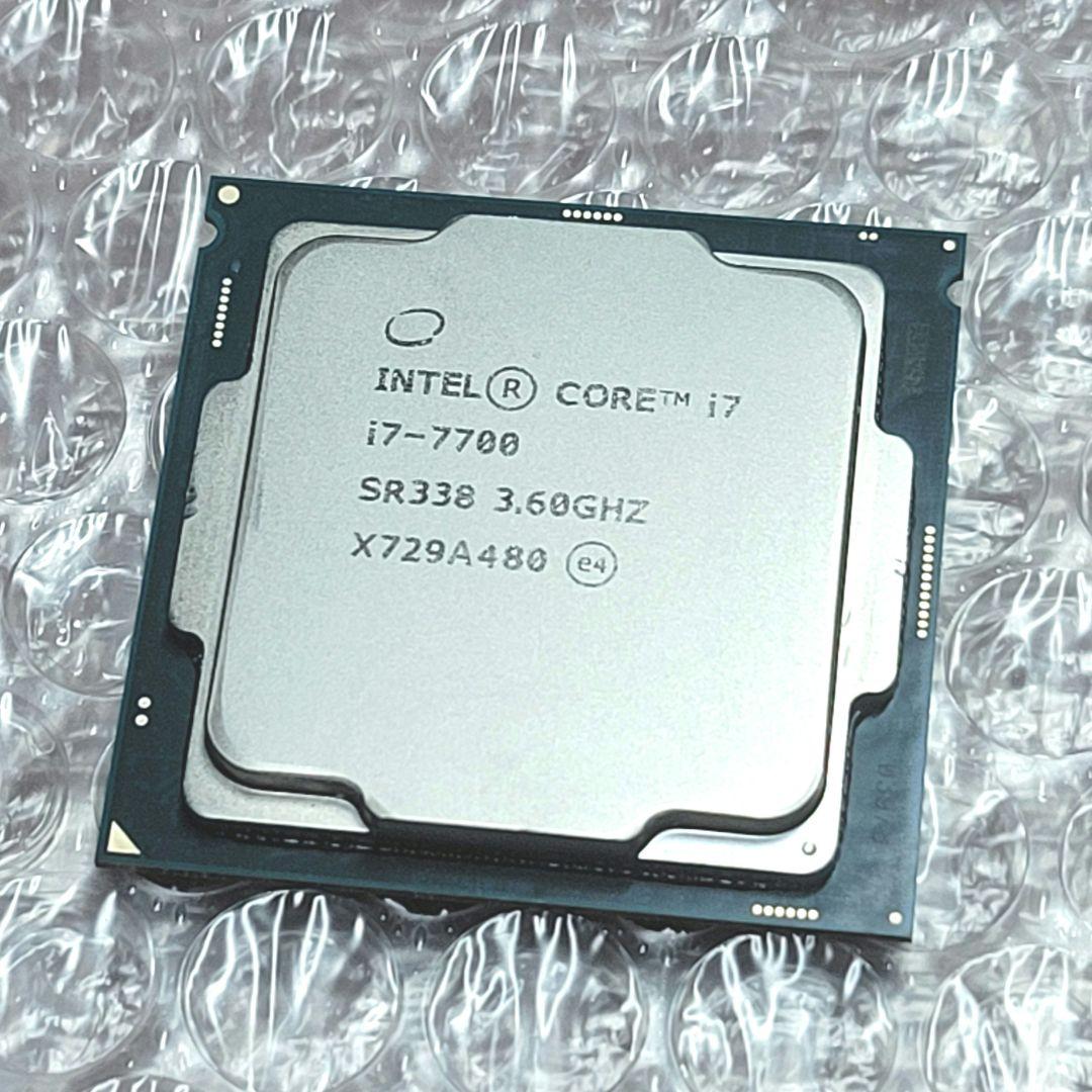 【動作確認済み】intel Core i7 7700 第7世代 3.60GHz④
