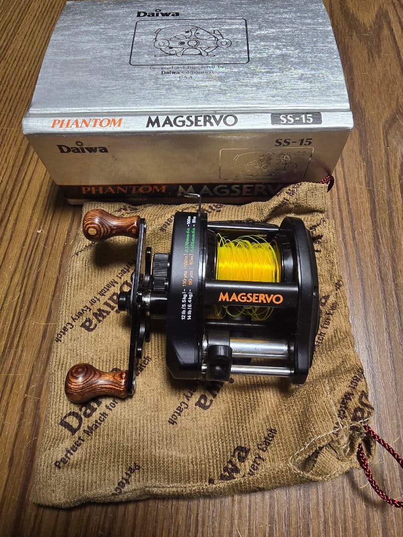 【美品】ダイワ ファントム MAGSERVO SS-15 PHANTOM