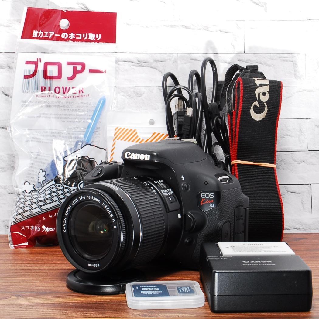 ✨自撮り可能機種 スマホ転送可✨Canon Kiss X5 レンズセット