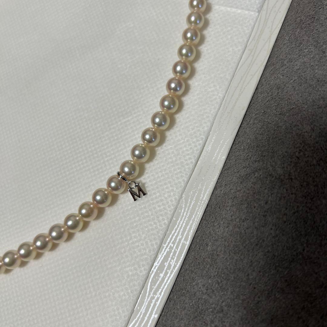 ミキモト MIKIMOTO あこや真珠　パール　ネックレス　約6〜6.5mm未満