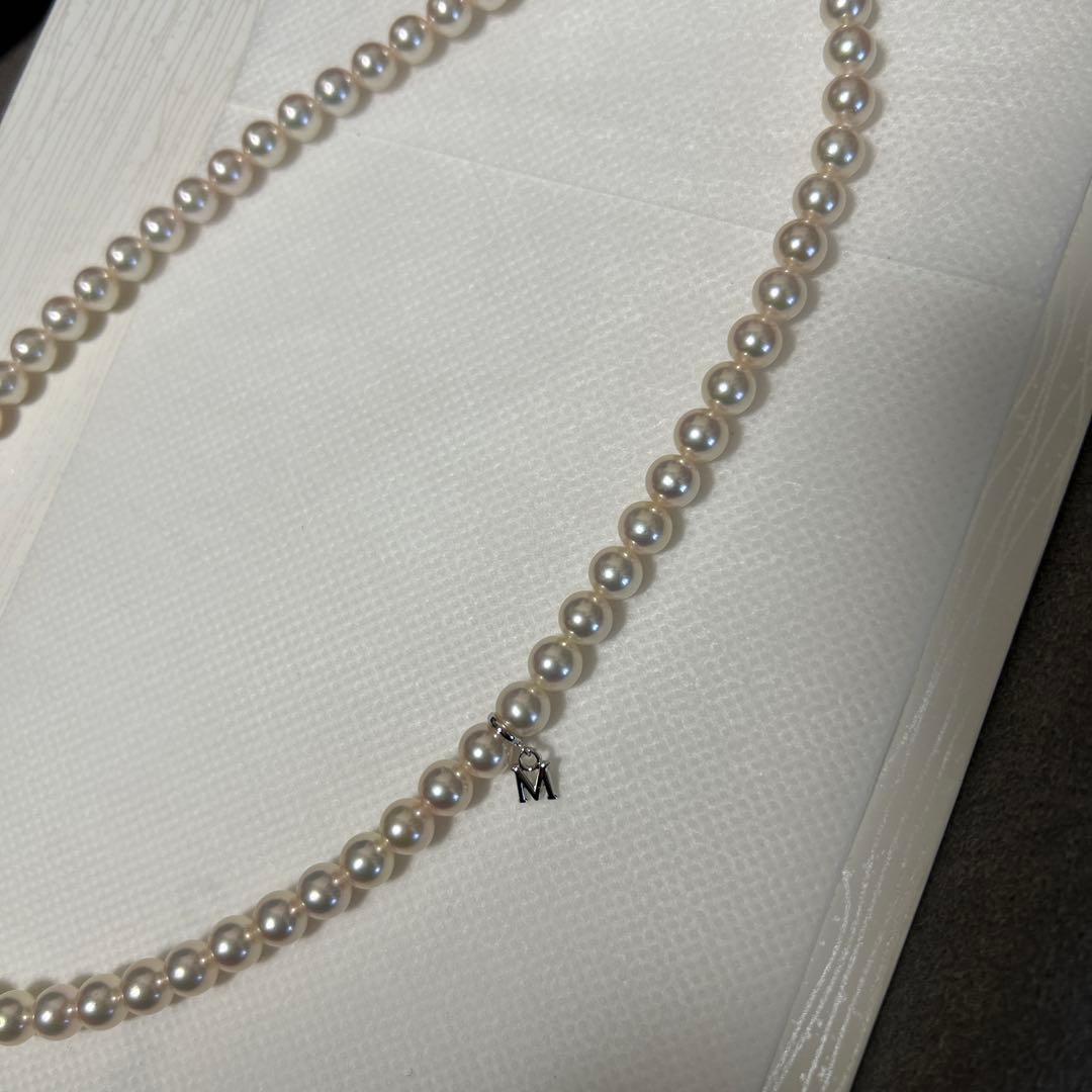 ミキモト MIKIMOTO あこや真珠　パール　ネックレス　約6〜6.5mm未満