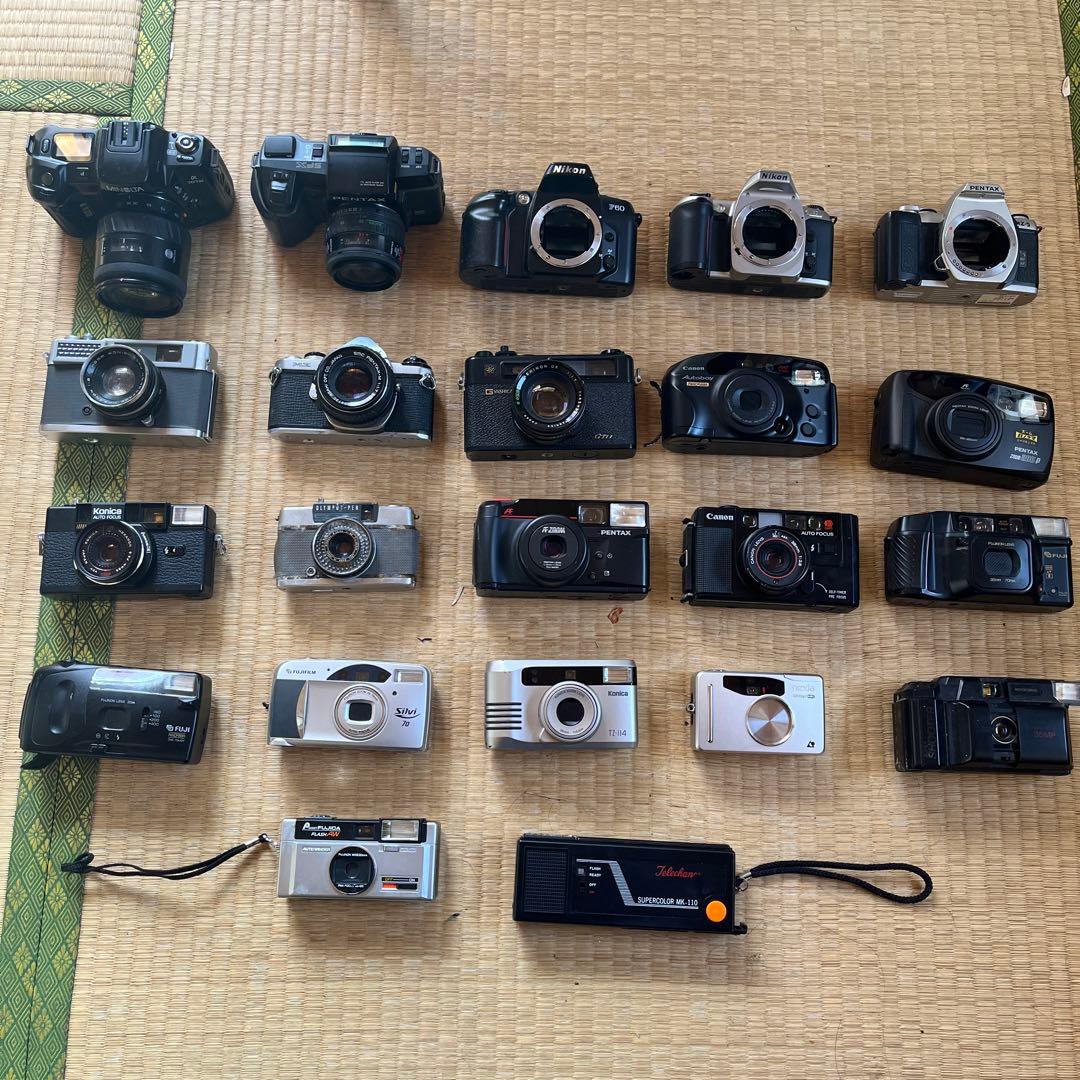 フィルムカメラ まとめ売り22台 ジャンク