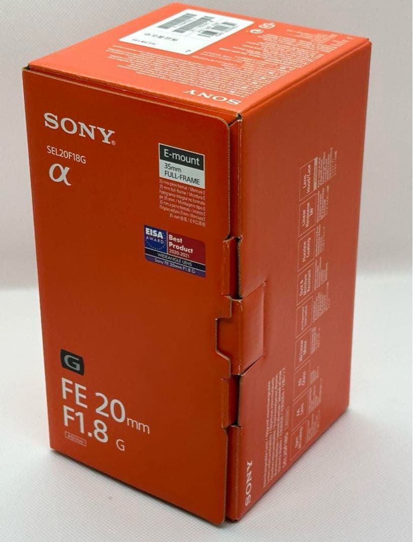 Benxy Tokyo様ソニー　FE 20mm F1.8 G SEL20F18G