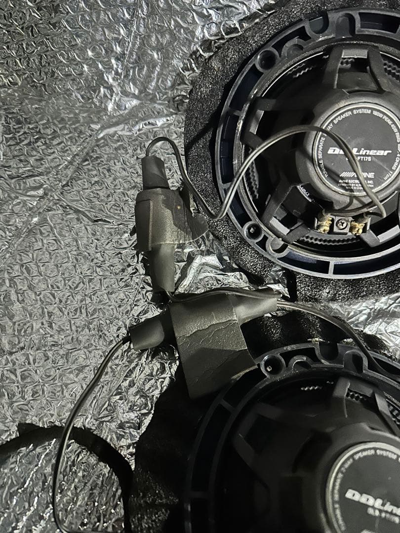 ALPINE DLX-F171S 2ウェイスピーカー 160W