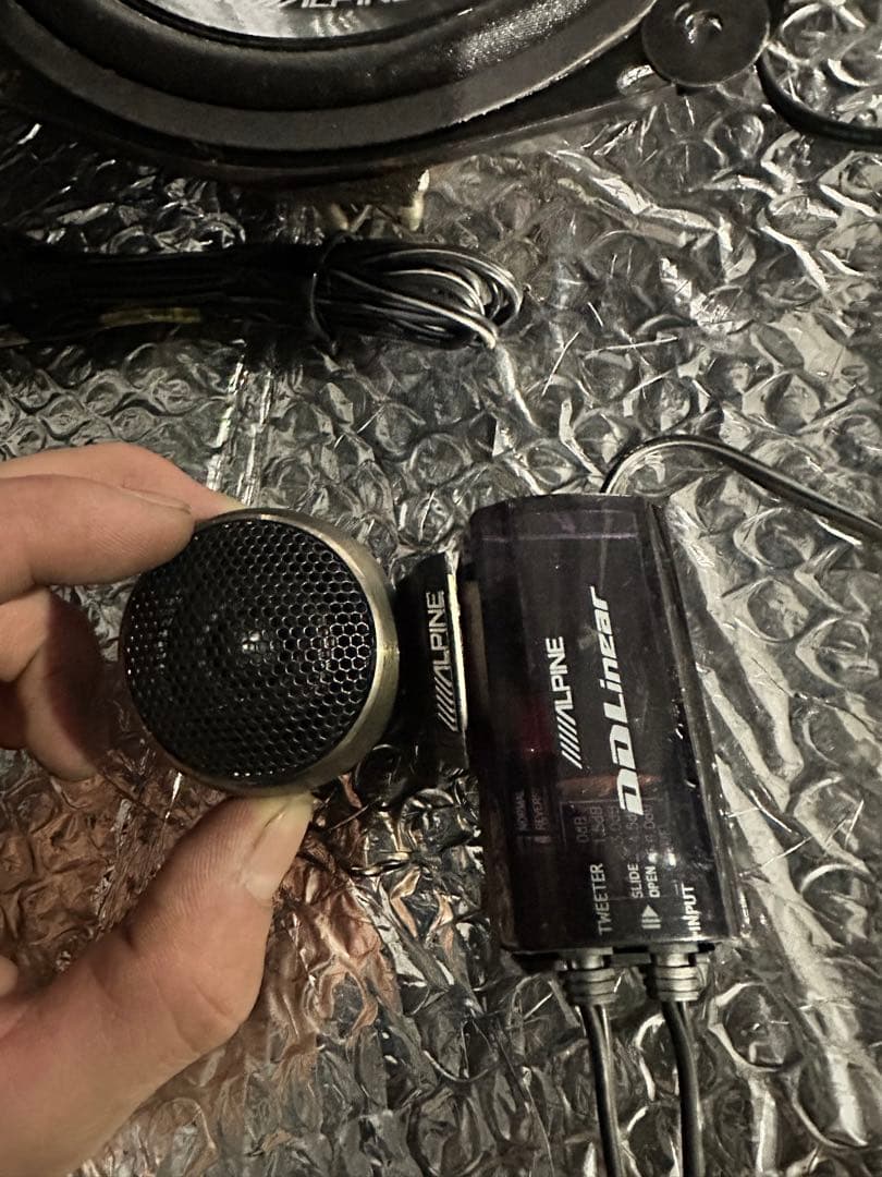 ALPINE DLX-F171S 2ウェイスピーカー 160W