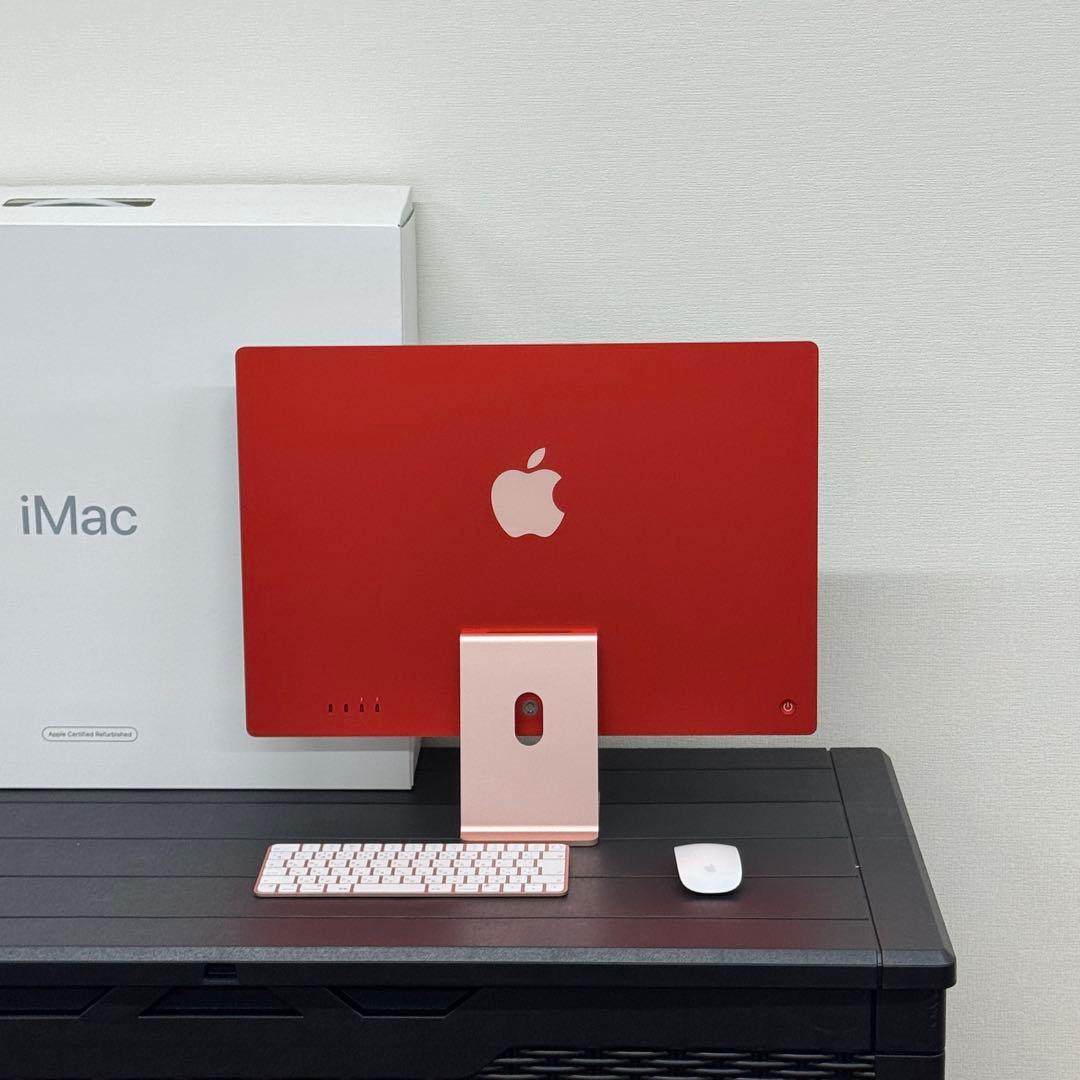 iMac M3 メモリ24GB/1TBストレージ Apple整備済み品 ピンク