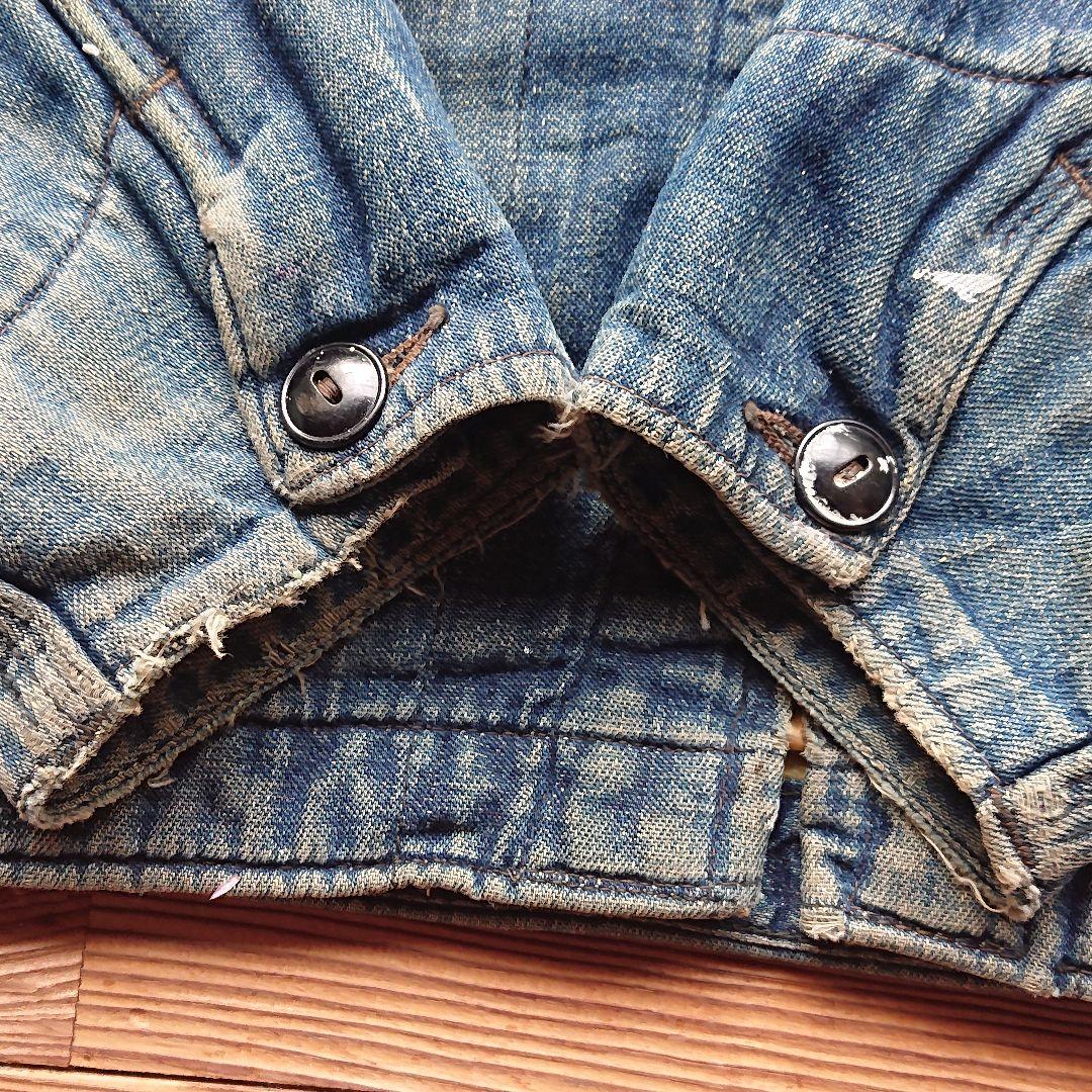 50s Railchief ヴィンテージ ホワイトブランケット デニムジャケット