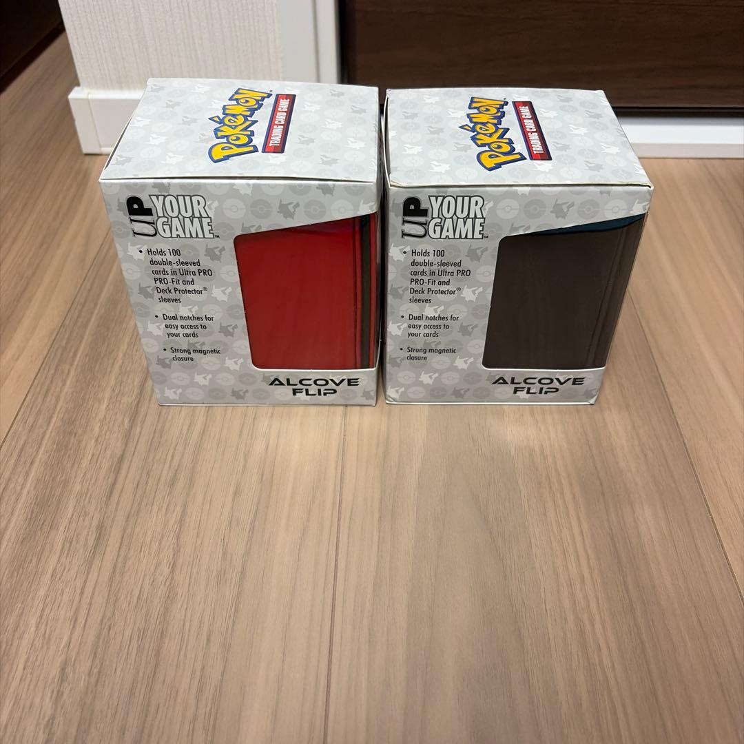 【値引】ポケモン アルコーブ フリップデッキケース リザードン&ピカチュウセット