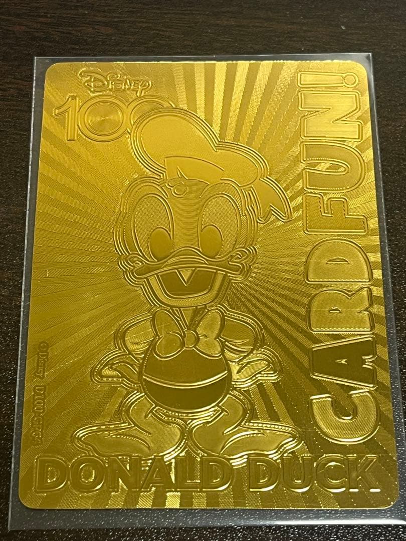 Card Fun Disney 100th Joyful 100シリ　ドナルド