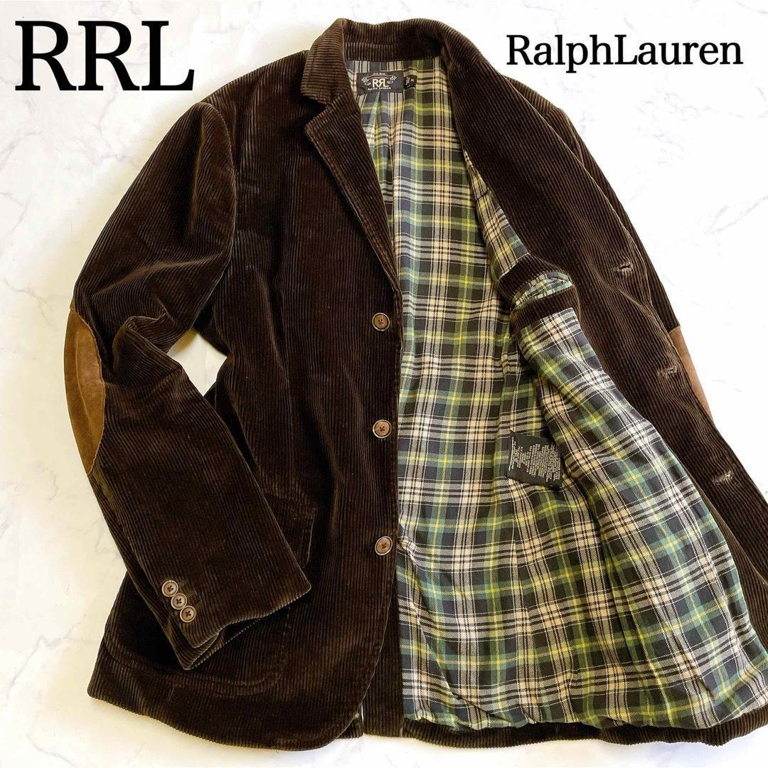 希少 ダブルアールエル 90's コーディロイテーラードジャケットXS表記M位