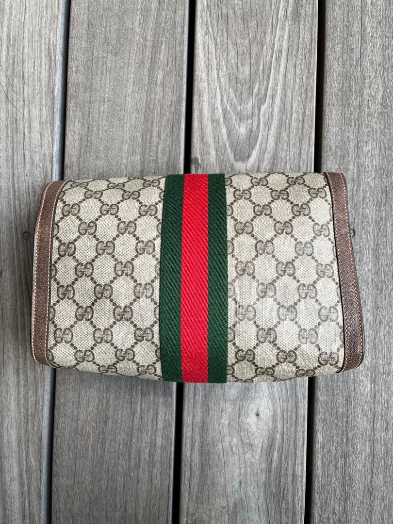 old GUCCI シェリーライン ハンドバッグ