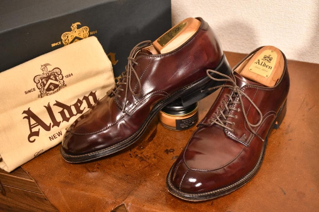 【ツリー付】ALDEN #54321 cordovan 6 1/2B/D