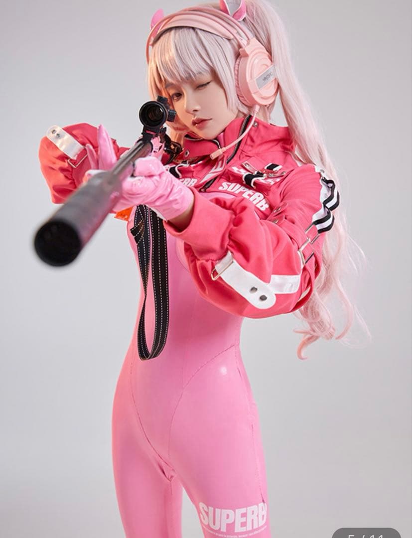 NIKKE アリス　コスプレ衣装　ウィッグ付き