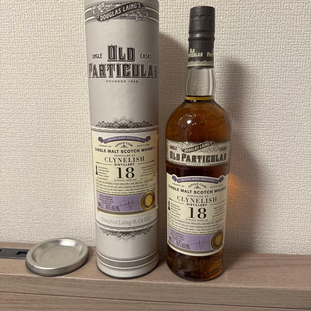 オールドパーティキュラー クライヌリッシュClynelish18年