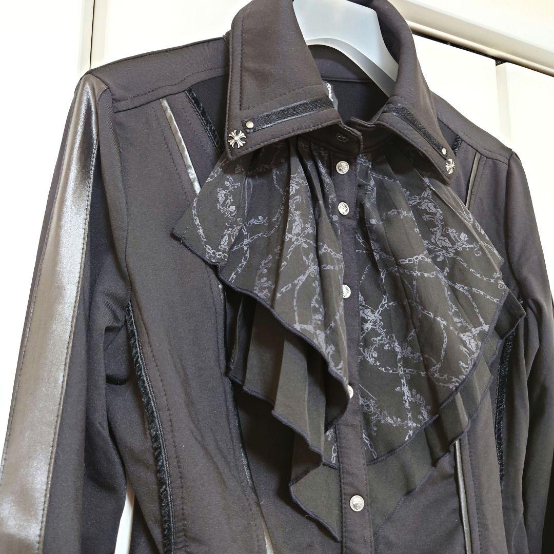 OzzOn OzzCroce ゴシック フィッシュテールブラウス